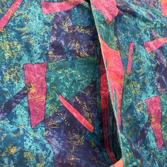 Retro Geometric Pillow Shams 2 Standard Gold Metallic - Picture 2 of 8